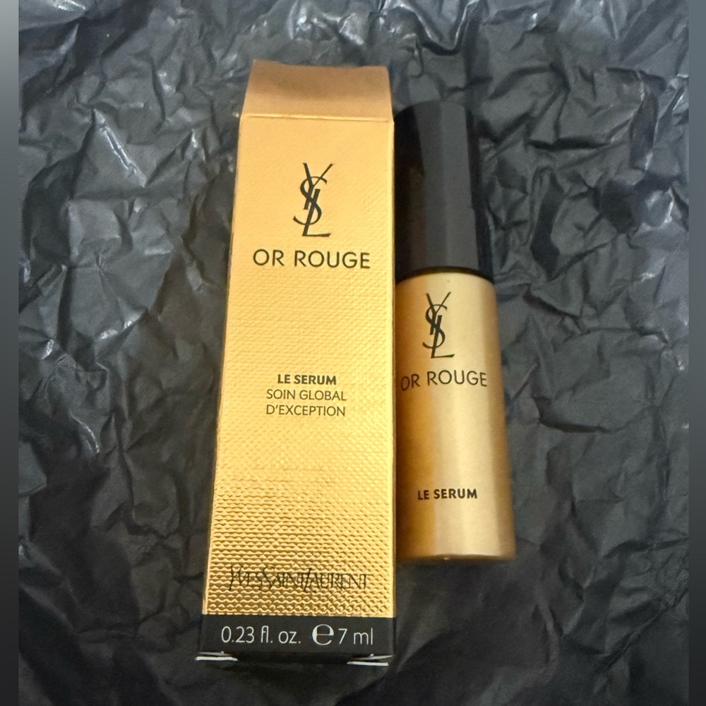 NEW TRAVEL SIZE YSL OR ROUGE LE SERUM 7 ml